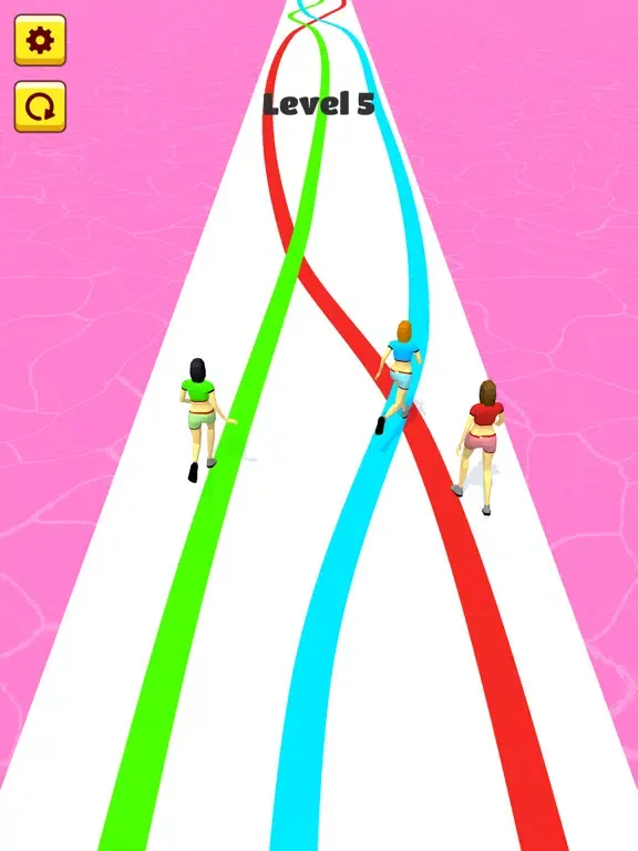 Follow the Line 3D iPad  Screenshots