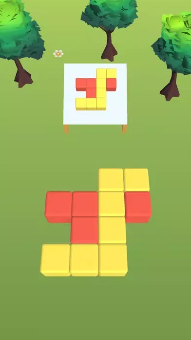 Zrzuty ekranu Pattern Puzzle 3D