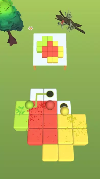Zrzuty ekranu Pattern Puzzle 3D