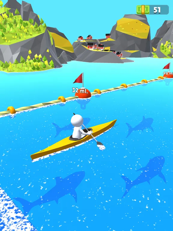 Pull the Paddle iPad  스크린샷