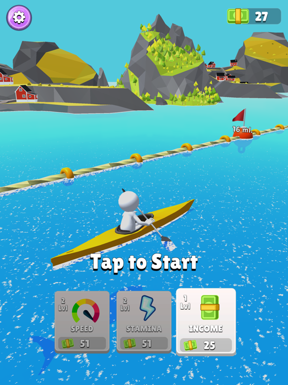 Pull the Paddle iPad  स्क्रीनशॉट