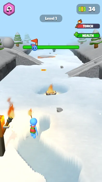 Ảnh chụp màn hình của Snow Road!