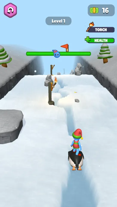Ảnh chụp màn hình của Snow Road!