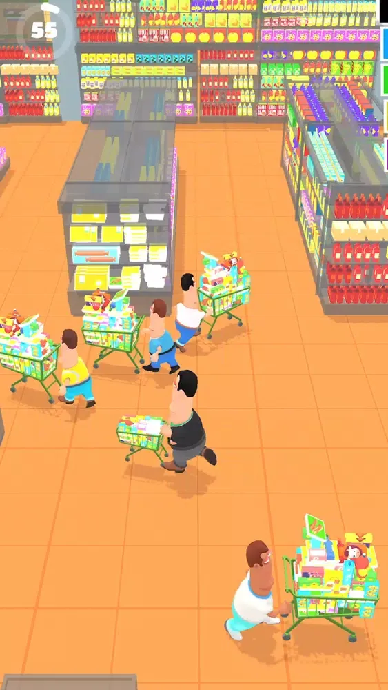Tangkapan layar Crazy Supermarket