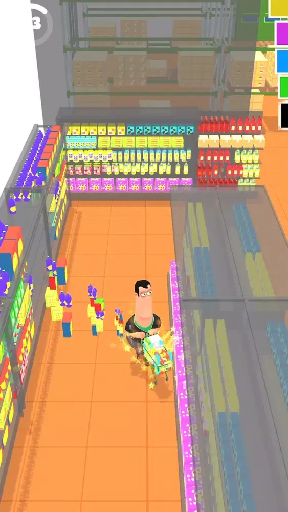 Tangkapan layar Crazy Supermarket