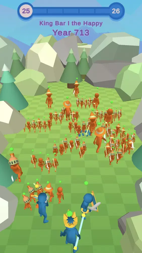 Tangkapan skrin Defend the King: Draw Army