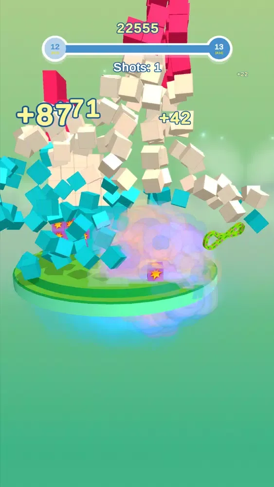 Capturas de tela do Draw Cannon