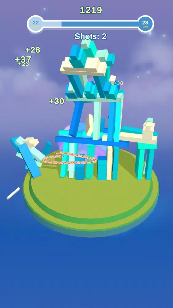 Capturas de tela do Draw Cannon