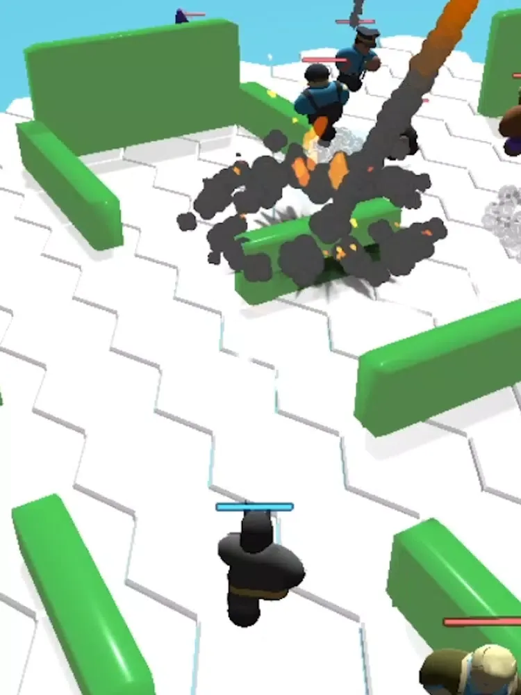 Ảnh chụp màn hình của Rocket Royale 3D iPad 
