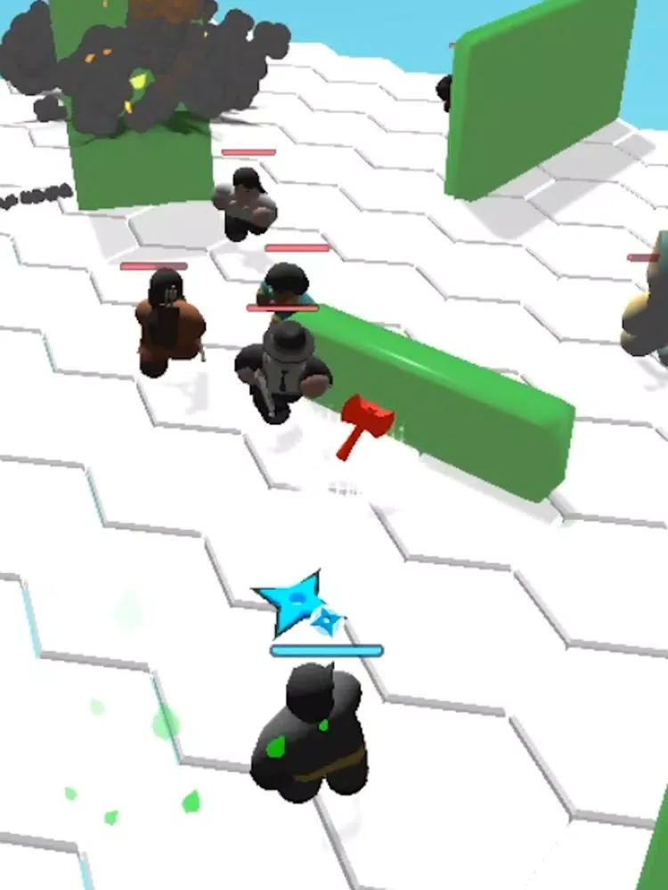 Ảnh chụp màn hình của Rocket Royale 3D iPad 
