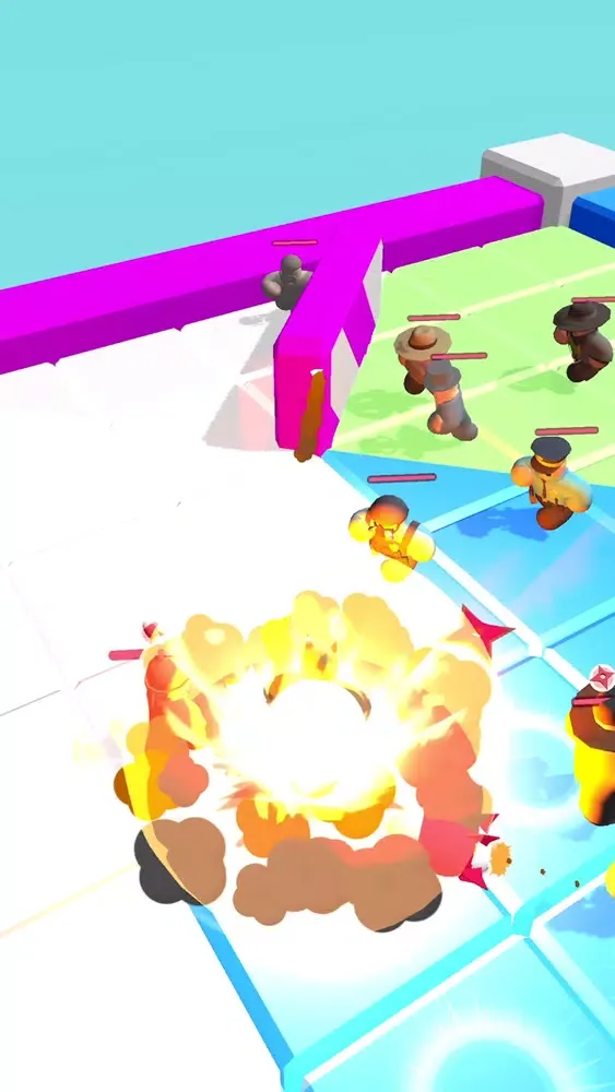 Ảnh chụp màn hình của Rocket Royale 3D