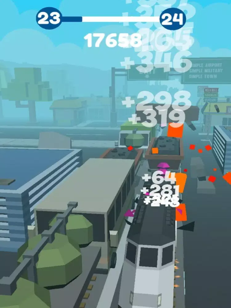 Supersonic Train iPad  سکرین شاٹس