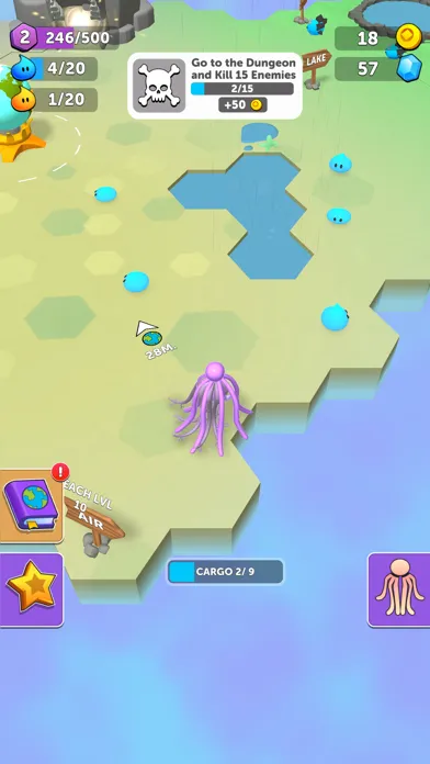 Capturas de tela do Alchemy War