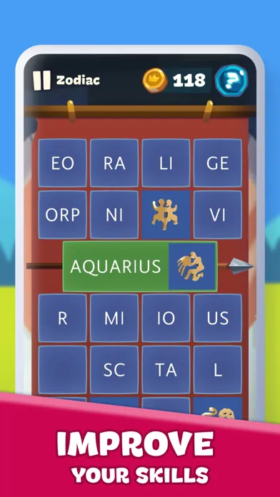 Captures d'écran de Word Logic - Associations Game
