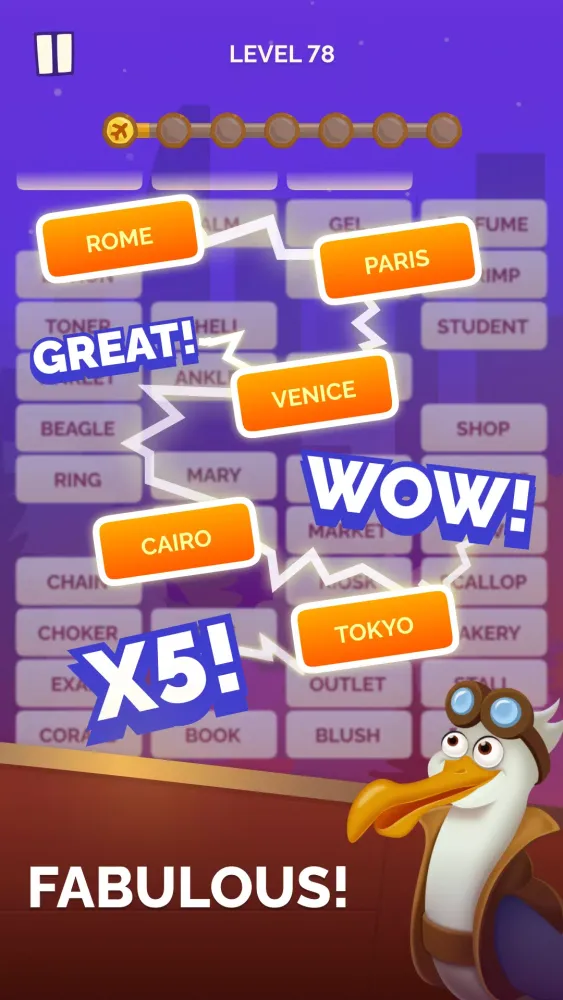 ภาพหน้าจอของ Word Logic 2