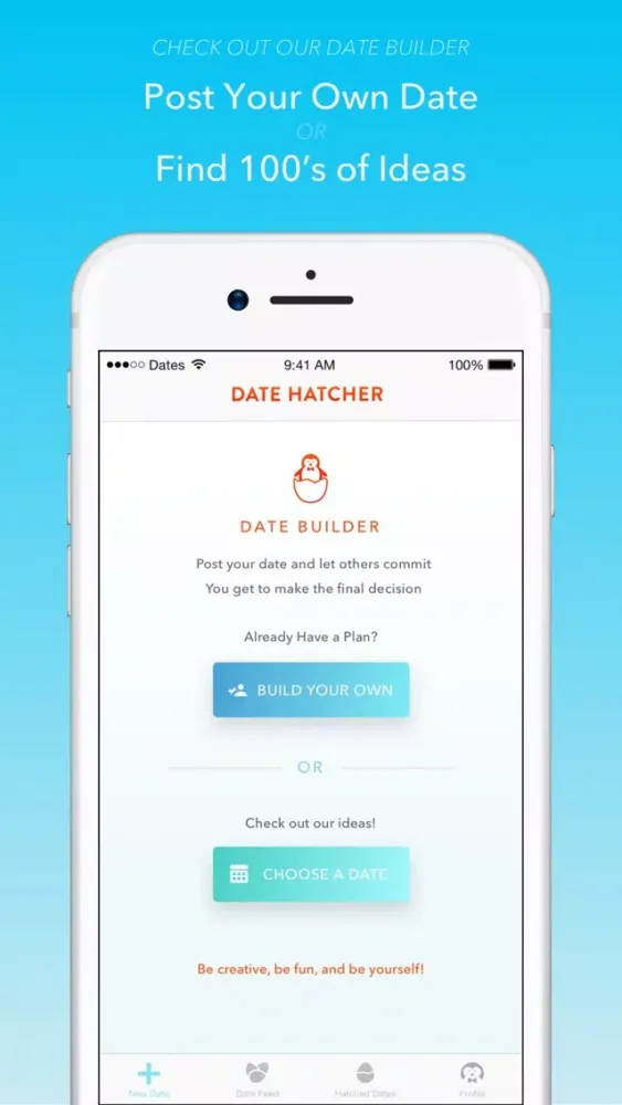 Screenshot di Date Hatcher - The Dating App for Real Dates
