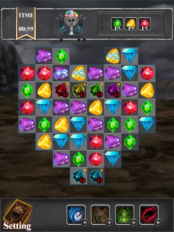 Dark Land Blast iPad  Screenshots