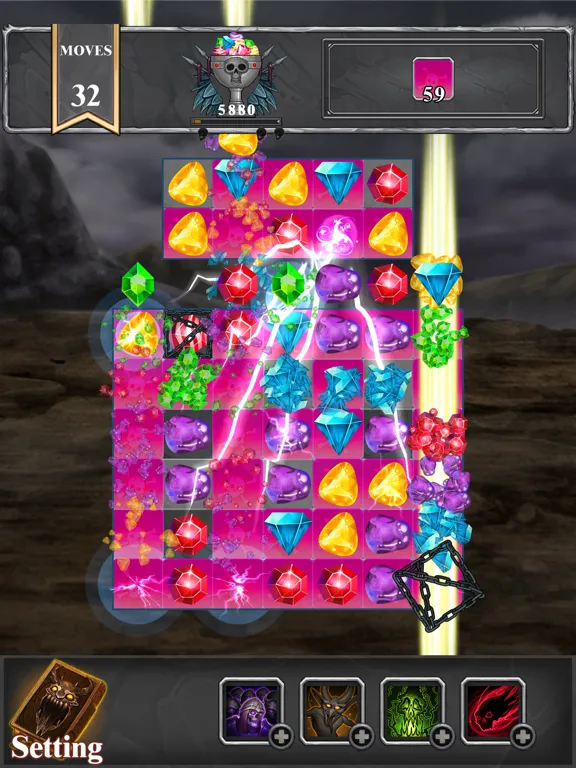 Dark Land Blast iPad  Screenshots