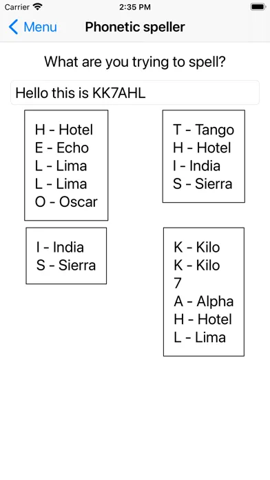 Ảnh chụp màn hình của Radio Reference