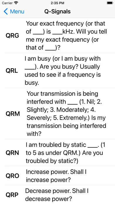 Ảnh chụp màn hình của Radio Reference