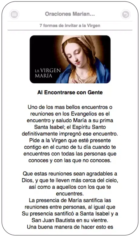 Oraciones Marianas Screenshots