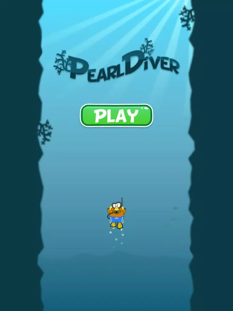 Tangkapan layar Pearl Diver - Krunchi iPad 