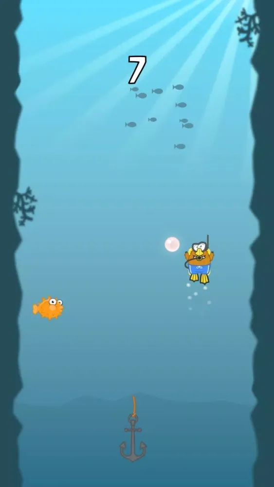 Tangkapan layar Pearl Diver - Krunchi