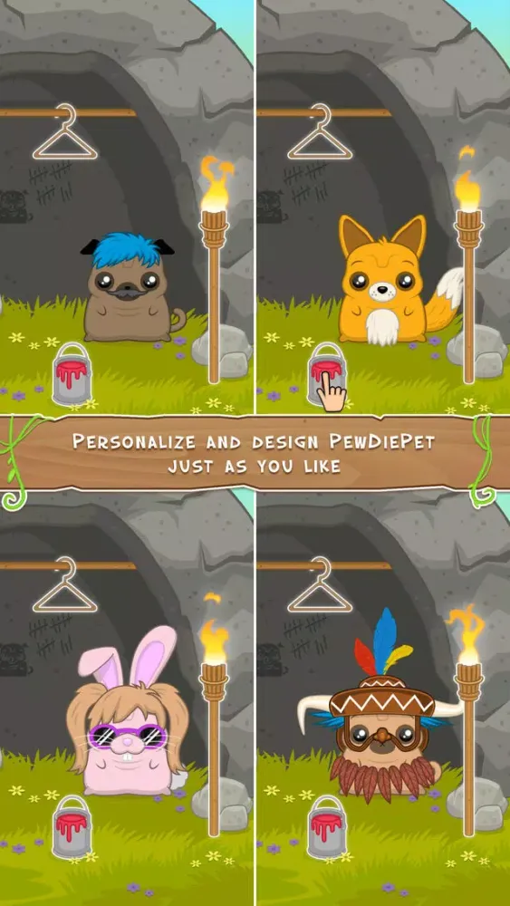 Capturas de pantalla de PewDiePet