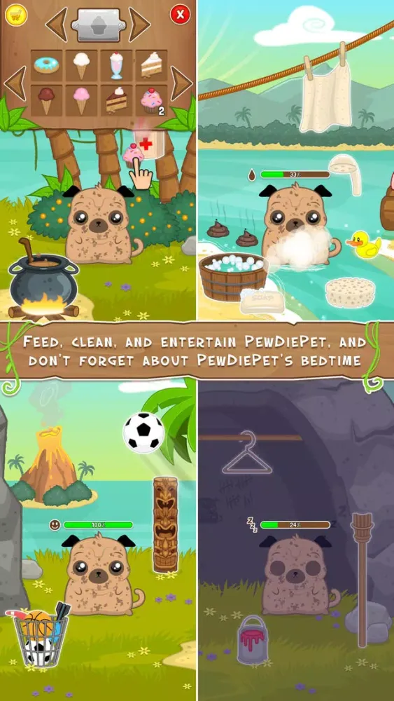 Capturas de pantalla de PewDiePet
