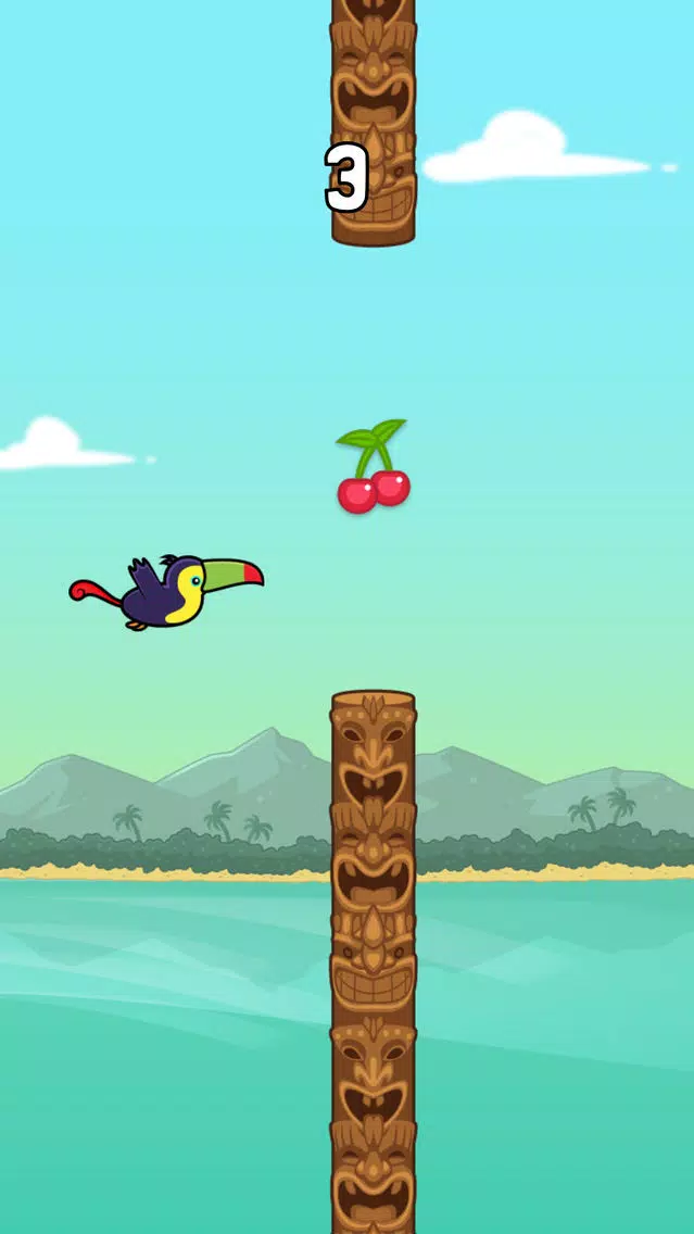 Tangkapan layar Tiki Toucan - Krunchi