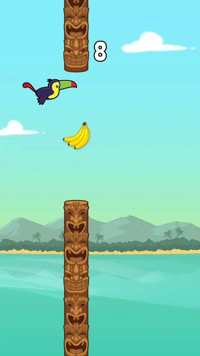 Tangkapan layar Tiki Toucan - Krunchi