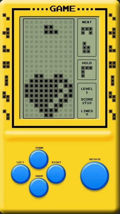 Classic Brick Game - Retro Block Style স্ক্রিনশট