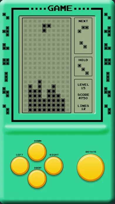Classic Brick Game - Retro Block Style স্ক্রিনশট