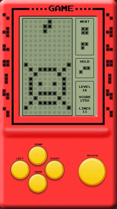 Classic Brick Game - Retro Block Style স্ক্রিনশট
