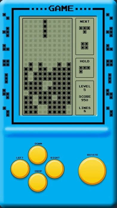 Classic Brick Game - Retro Block Style স্ক্রিনশট