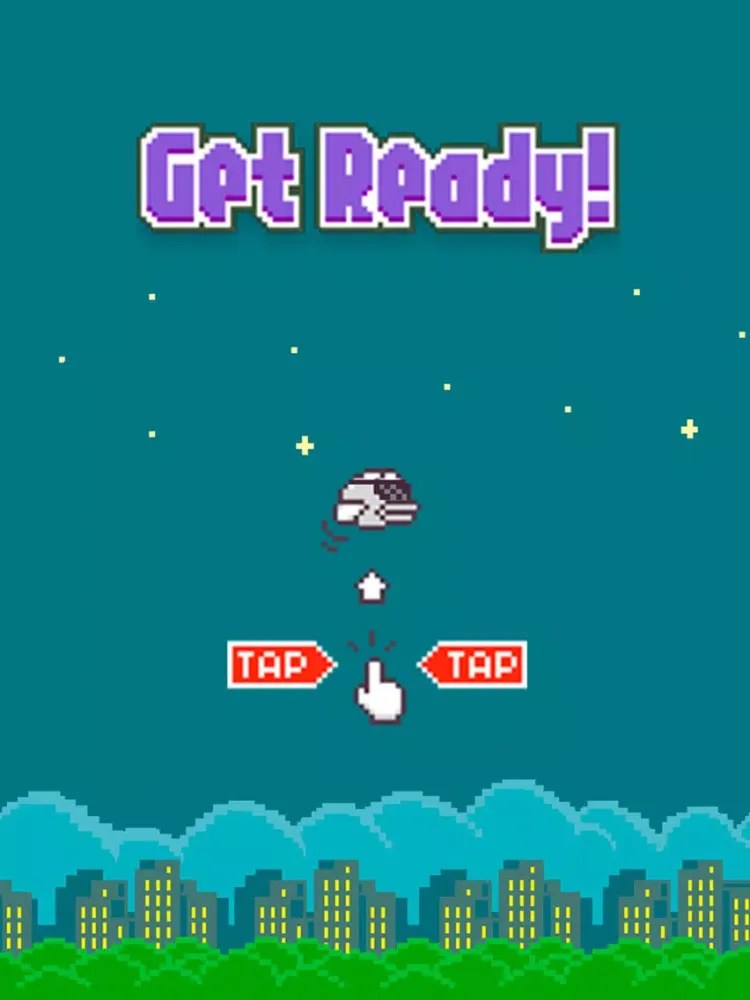 Tangkapan layar Flappy Returns - The Return of the Impossible Bird iPad 