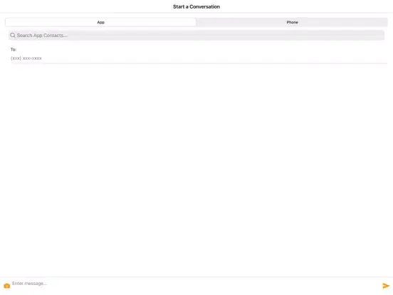 Luna VoIP Messaging iPad  スクリーンショット