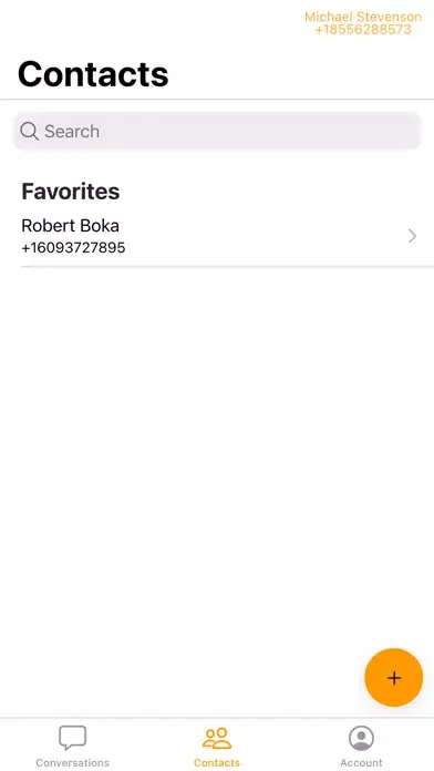 Luna VoIP Messaging スクリーンショット