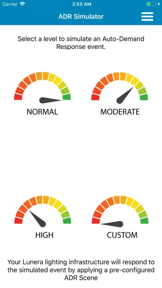 Captures d'écran de Auto-Demand Response