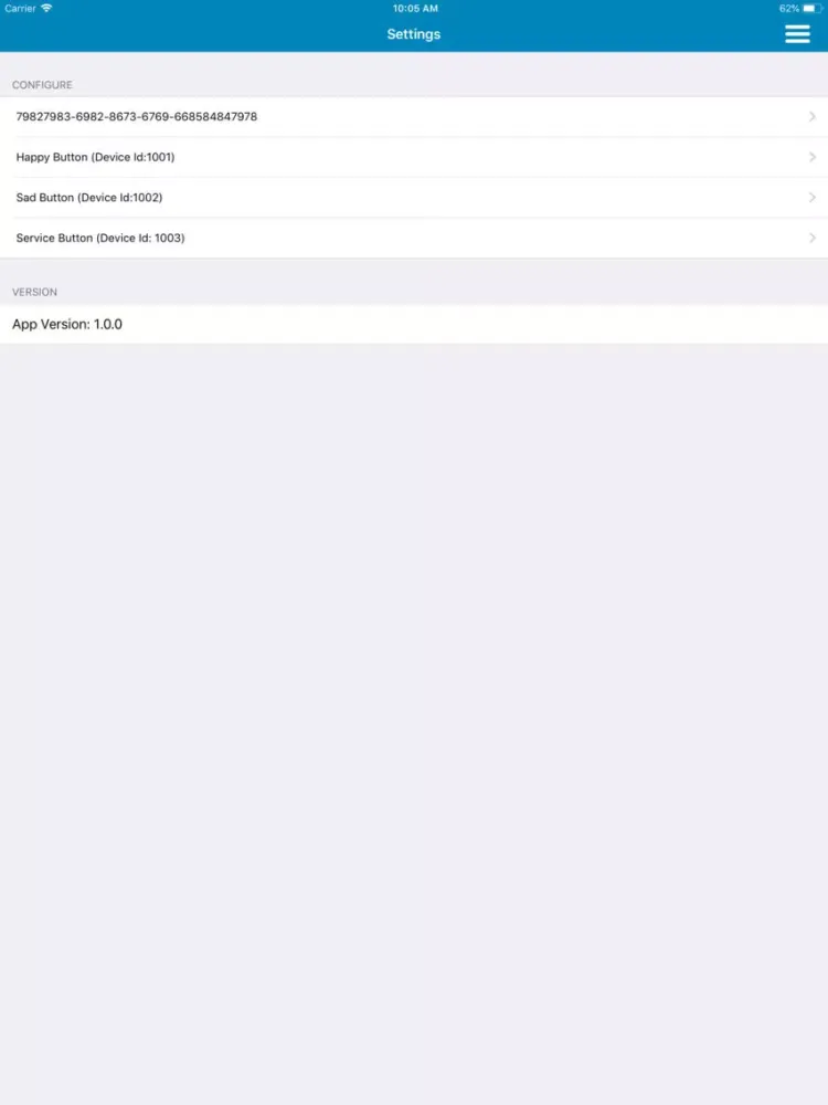 Скриншоты Lunera Service iPad 