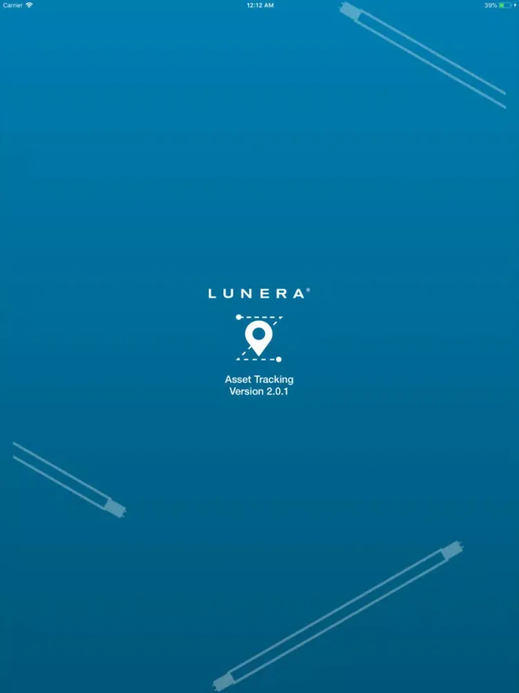 Ảnh chụp màn hình của Asset Tracking - Lunera iPad 