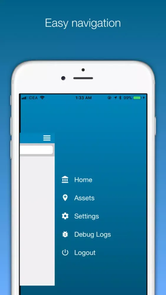 Ảnh chụp màn hình của Asset Tracking - Lunera