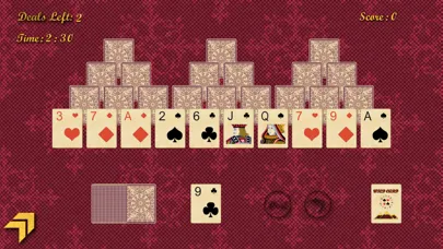 The Tri-Peaks Solitaire Screenshots