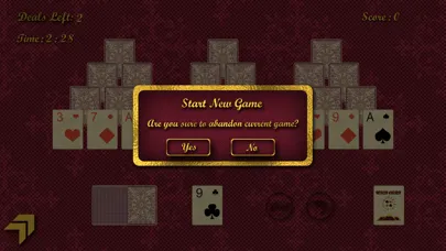 The Tri-Peaks Solitaire Screenshots