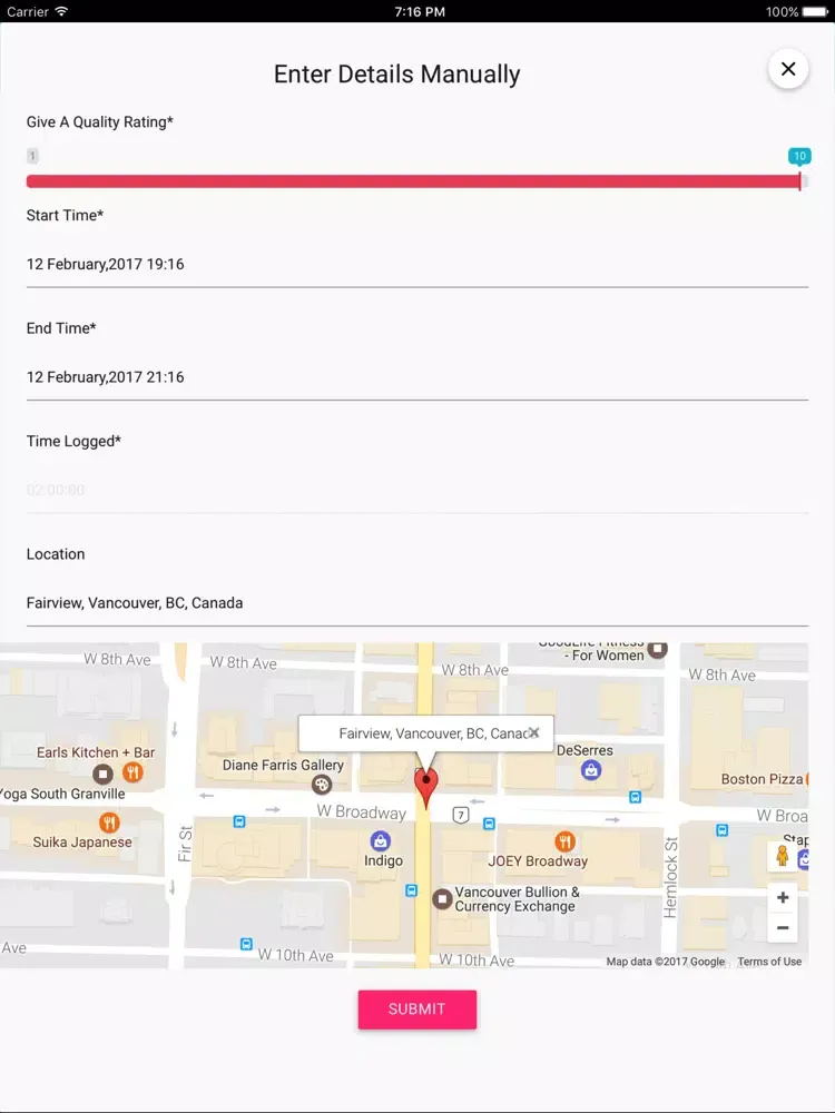 Lunge Systems iPad  स्क्रीनशॉट