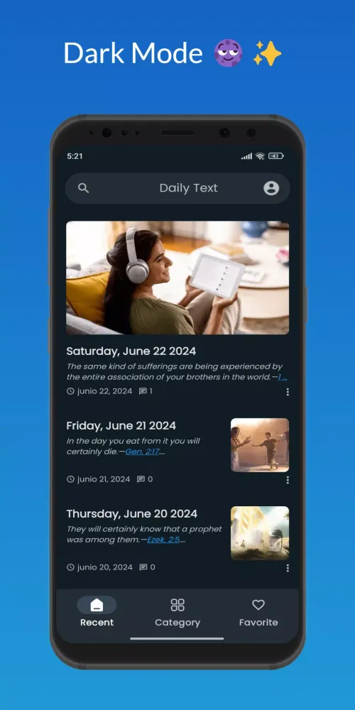 Daily Text Play 2025 Screenshots
