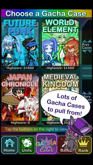Capturas de pantalla de Anime Gacha! (Simulator & RPG)