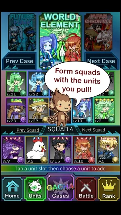 Capturas de pantalla de Anime Gacha! (Simulator & RPG)