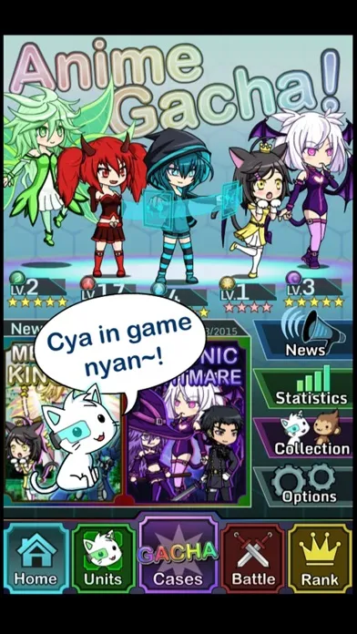 Capturas de pantalla de Anime Gacha! (Simulator & RPG)