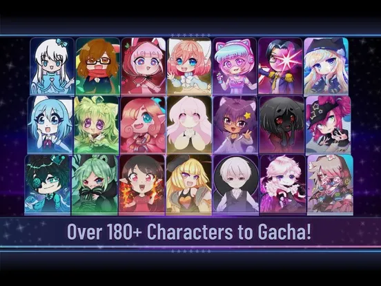 Capturas de pantalla de Gacha Club iPad 